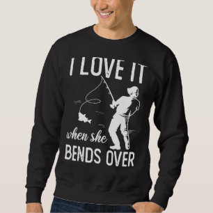 Sudadera El Pescador Me Encanta Cuando Se Dobla Por Pescar