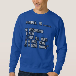 Sudadera El pinball es… la versión 2