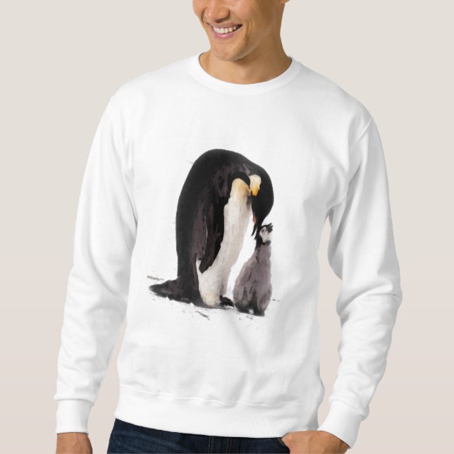 Sudadera El pingüino consolida (Anverso)