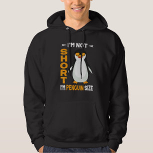 Sudadera El pingüino gracioso no soy pequeño soy pingüino