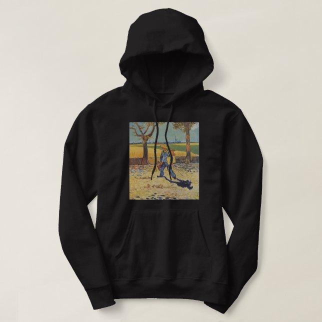 Sudadera El pintor camino al trabajo de Vincent van Gogh (Diseño del anverso)