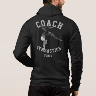 Sudadera El piso de la gimnasia entrena la chaqueta