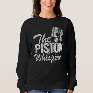 Sudadera El Piston Whisperer Race Car Parts Auto Mechanic