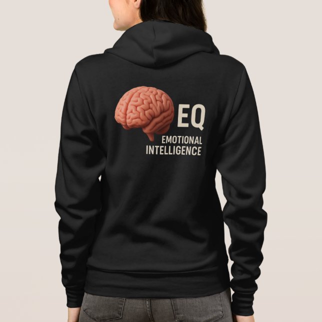 Sudadera El poder de la inteligencia emocional (Reverso)