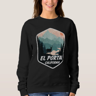 Sudadera El portal California Ca Mountains escalar el zoco