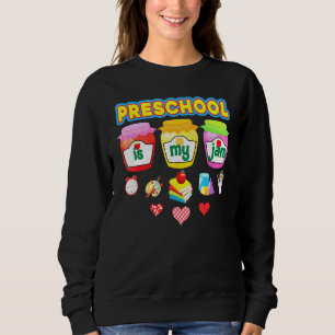 Sudadera El Preescolar Es Mi Jam Teacher De Regreso A La Es