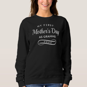 Sudadera El primer día de mi madre como abuela 2022