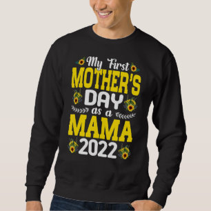Sudadera El primer día de mi madre como madre de un girasol