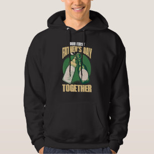 Sudadera El primer día del padre juntos papá e hijo atrapad