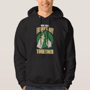 Sudadera El primer día del padre juntos papá e hijo atrapad