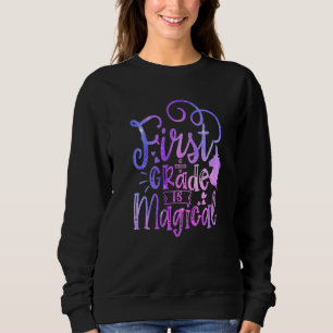 Sudadera El Primer Grado Es Magico Unicornio De Vuelta Al C