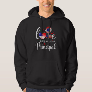 Sudadera El Principal 4 De Julio Amor Es Llamado Principal