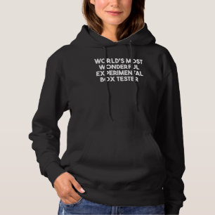 Sudadera El probador de caja experimental más maravilloso d