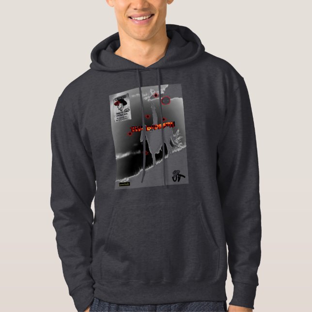 Sudadera el problema #1 del badman (Anverso)