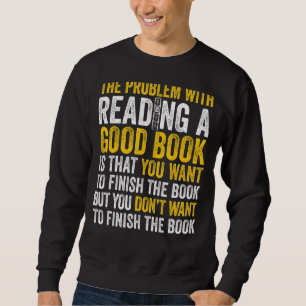 Sudadera El Problema De Los Hombres Con La Lectura De Un Bu