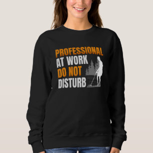 Sudadera El profesional en el trabajo no perturba a un de M