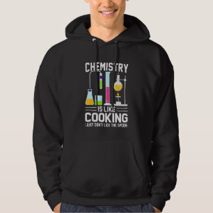 Sudadera El profesor de química es como cocinar, no lamer