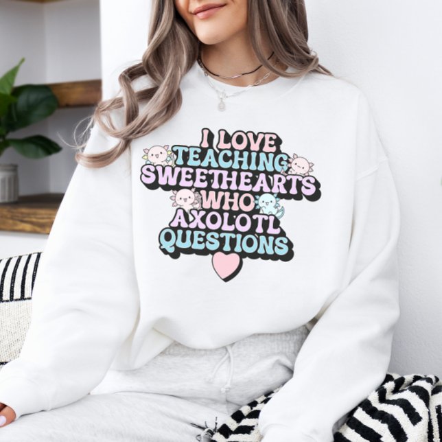Sudadera El profesor El día de San Valentín Axolotl Saperar (Subido por el creador)