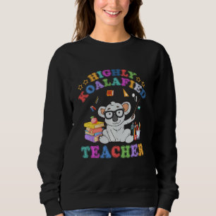 Sudadera El Profesor Koala, Altamente Koalaficado, Regresó