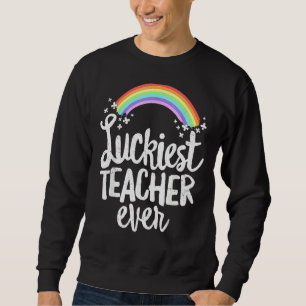Sudadera El profesor más afortunado de todos los días de la