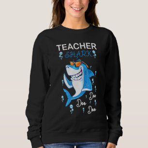 Sudadera El profesor Shark Doo Doo Tu Trabajo