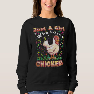 Sudadera El propietario de los granjeros de pollo, Retro, h