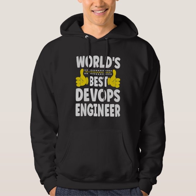 Sudadera El puesto de trabajo de los mejores ingenieros de  (Anverso)
