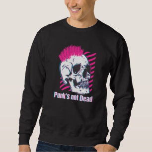Sudadera El punk no ha muerto punk rock retrowave synthwave