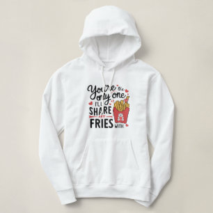 Sudadera El que voy a compartir mis papas con divertidos Sa