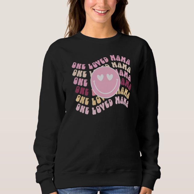 Sudadera El querido diseño de la mamá (Anverso)