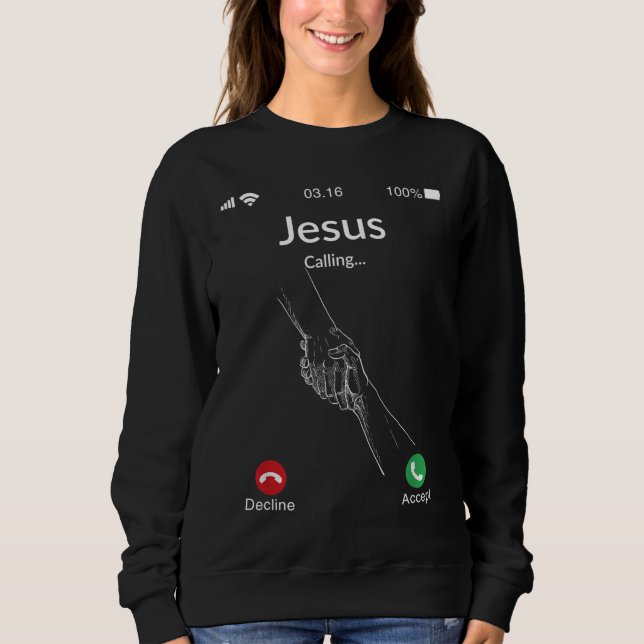 Sudadera El regalo cristiano que Jesús llama (Anverso)