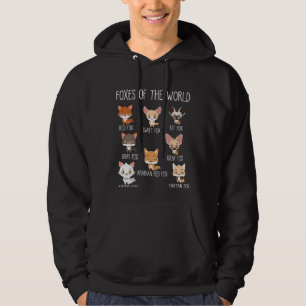 Sudadera El regalo de zorros del mundo para Fox Lover