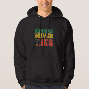 Sudadera El reggae nunca muere - Amantes de la música de lo