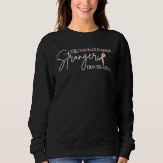 Sudadera El regreso es siempre más fuerte que el revés P