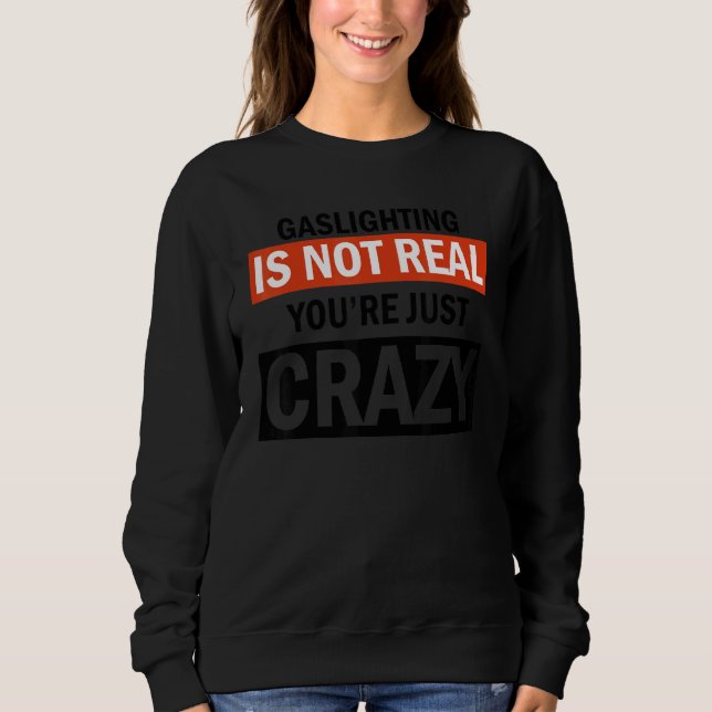Sudadera El Resalto No Es Real (Anverso)