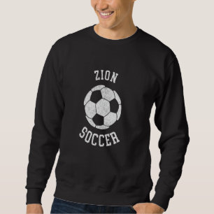Sudadera El retro del fútbol de Zion perturbó la cosecha de