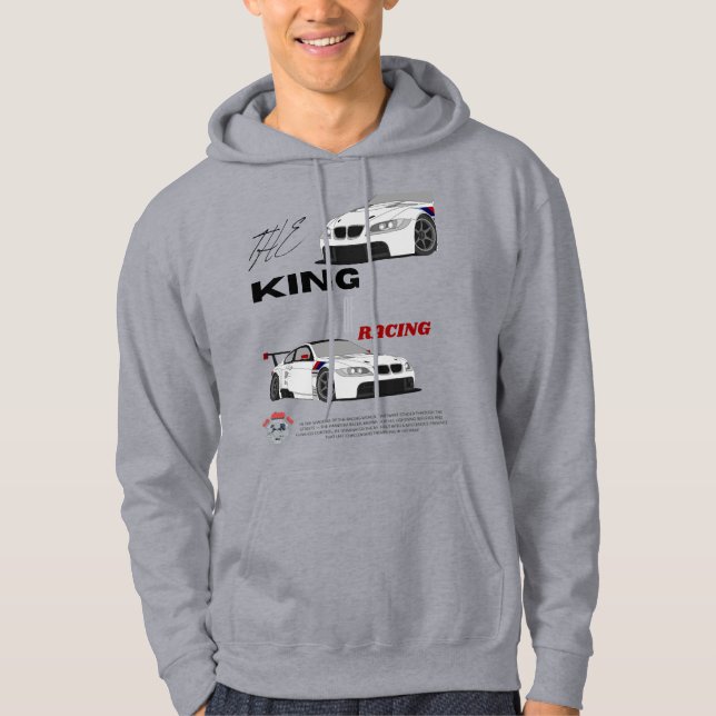 Sudadera El rey de las carreras de BMW (Anverso)