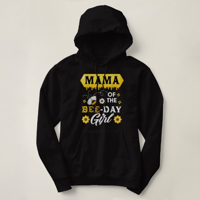 Sudadera El Rey del océano: El bebé de tiburones hambriento (Diseño del anverso)
