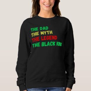 Sudadera El Rey Negro La leyenda del mito de papá Melanin P