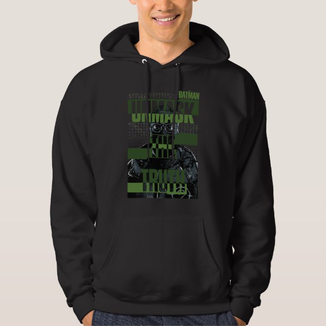 Sudadera El Riddler - Desenmascara La Verdad (Anverso)