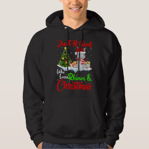 Sudadera El Rinoceronte Ama A Los Rinocerontes Y A Chris