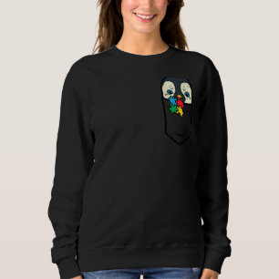 Sudadera El rompecabezas del pingüino de bolsillo suaviza e