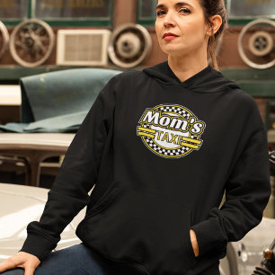Sudadera El Rótulo de Taxi de mamá Hoodie