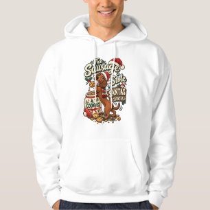 Sudadera El salchichón robó las galletas de Santa Dachshund