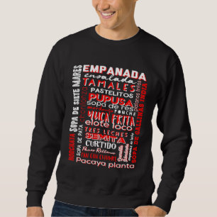 Sudadera El Salvador Alimentos Salvadorea Foodie Chef Pupus