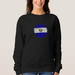 Sudadera El Salvador Vintage Bandera Salvadoreña