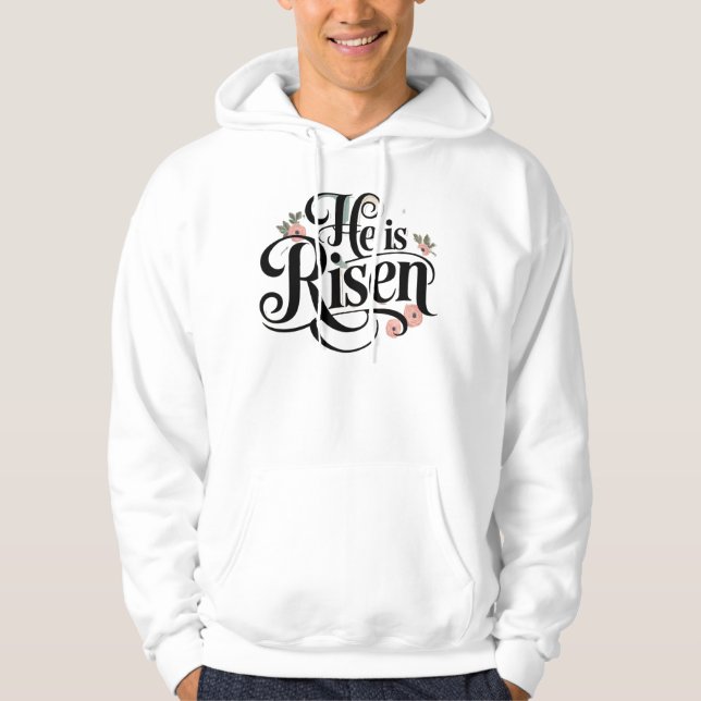 Sudadera Él Se Levanta (Anverso)