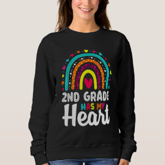 Sudadera El segundo grado del arcoiris de Cute Boho tiene m