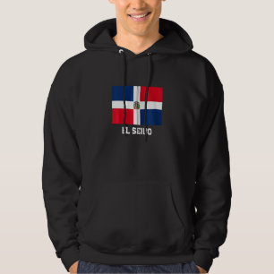 Sudadera El Seibo Bandera República Dominicana Emblem Escud