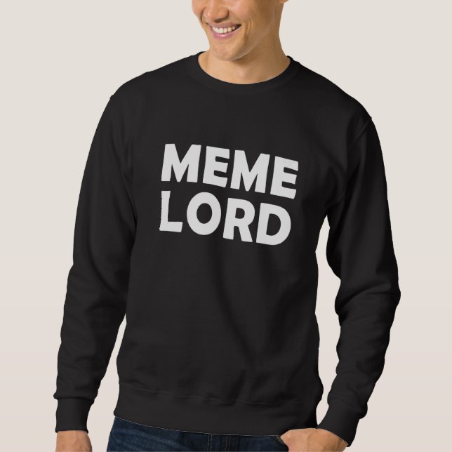 Sudadera El Señor Meme (Anverso)